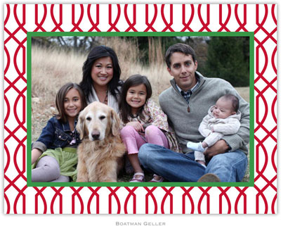 Create-Your-Own Holiday Photo Mount Cards by Boatman Geller (Trellis)