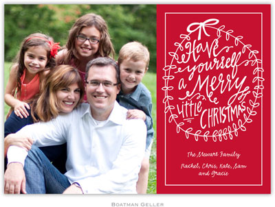 Digital Holiday Photo Cards by Boatman Geller - Merry Little Christmas Cherry (1 photo) Digital Holiday Photo Cards by Boatman Geller - Merry Little Christmas Cherry (1 photo)