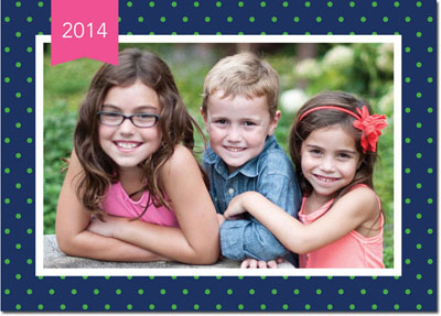 Digital Holiday Photo Cards by Boatman Geller - Dottie Navy Digital Holiday Photo Cards by Boatman Geller - Dottie Navy