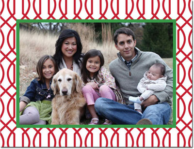 Create-Your-Own Holiday Photo Mount Cards by Boatman Geller (Trellis)