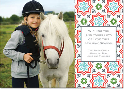 Digital Holiday Photo Cards by Boatman Geller - Kara Tile Digital Holiday Photo Cards by Boatman Geller - Kara Tile
