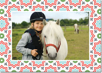 Digital Holiday Photo Cards by Boatman Geller - Kara Tile Digital Holiday Photo Cards by Boatman Geller - Kara Tile