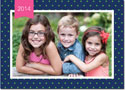 Digital Holiday Photo Cards by Boatman Geller - Dottie Navy