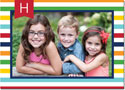 Digital Holiday Photo Cards by Boatman Geller - Jackie Stripe Multi