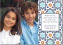 Digital Holiday Photo Cards by Boatman Geller - Kara Tile Navy