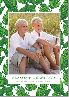 Digital Holiday Photo Cards by Boatman Geller - Banana Leaf Digital Holiday Photo Cards by Boatman Geller - Banana Leaf