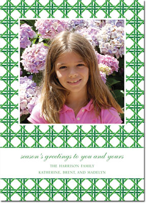 Digital Holiday Photo Cards by Boatman Geller - Parker Green