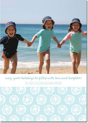 Digital Holiday Photo Cards by Boatman Geller - Summer White Digital Holiday Photo Cards by Boatman Geller - Summer White