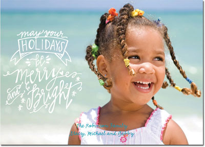 Digital Holiday Photo Cards by Boatman Geller - Merry & Bright