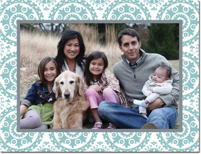 Digital Holiday Photo Cards by Boatman Geller - Suzani Large Digital Holiday Photo Cards by Boatman Geller - Suzani Large
