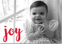 Digital Holiday Photo Cards by Boatman Geller - Joy