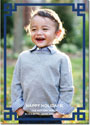 Digital Holiday Photo Cards by Boatman Geller - Corner Key Border