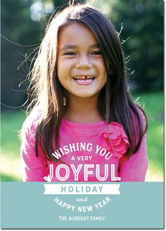 Digital Holiday Photo Cards by Boatman Geller - Joyful Stamp Digital Holiday Photo Cards by Boatman Geller - Joyful Stamp