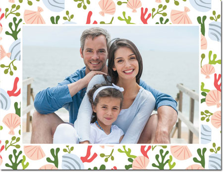Digital Holiday Photo Cards by Boatman Geller - Beachcomber