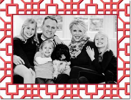 Digital Holiday Photo Cards by Boatman Geller - Fret Coral