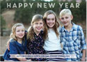 Digital Holiday Photo Cards by Boatman Geller - 2D Happy New Year