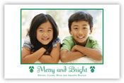 Holiday Photo Mount Cards by Boatman Geller (Classic Merry and Bright)