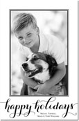 Holiday Photo Mount Cards by Boatman Geller (Carolyna Holidays)