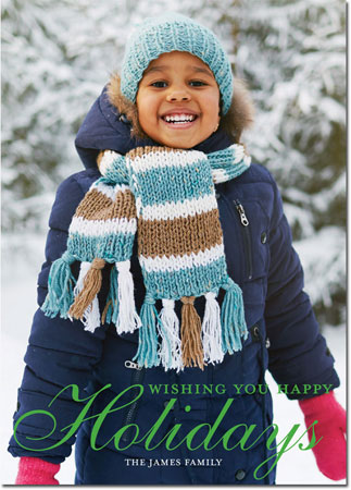 Digital Holiday Photo Cards by Boatman Geller - Traditional Holiday