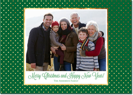 Digital Holiday Photo Cards by Boatman Geller - St. Gall Swiss Green