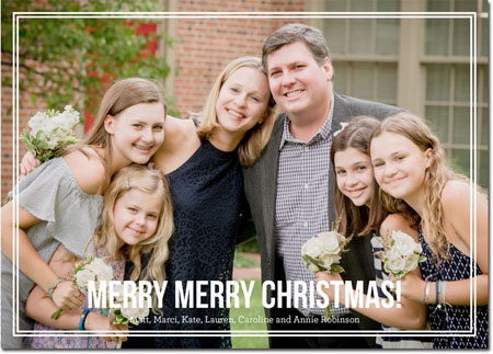 Digital Holiday Photo Cards by Boatman Geller - Modern Merry Merry Digital Holiday Photo Cards by Boatman Geller - Modern Merry Merry