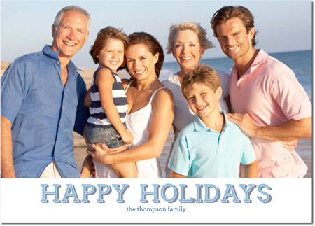 Digital Holiday Photo Cards by Boatman Geller - Shadow Happy Digital Holiday Photo Cards by Boatman Geller - Shadow Happy