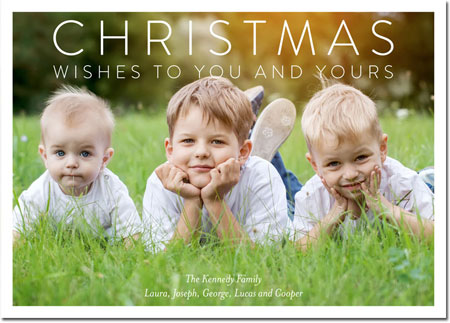 Digital Holiday Photo Cards by Boatman Geller - Clean and Simple Christmas Digital Holiday Photo Cards by Boatman Geller - Clean and Simple Christmas