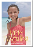 Digital Holiday Photo Cards by Boatman Geller - Playful Happy Foil