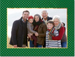 Holiday Photo Mount Cards by Boatman Geller - St. Gall Swiss Green