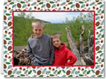 Holiday Photo Mount Cards by Boatman Geller - Tree Farm