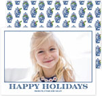 Digital Holiday Photo Cards by Boatman Geller - Anna Happy Holidays on White