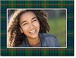 Holiday Photo Mount Cards by Boatman Geller - Lauder Plaid