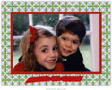 Digital Holiday Photo Cards by Boatman Geller - Tile Red And Green