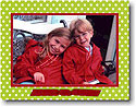 Holiday Photo Mount Cards by Boatman Geller - Dot Lime