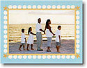 Digital Holiday Photo Cards by Boatman Geller - Border Seashell