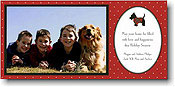 Holiday Photo Mount Cards by Boatman Geller - Scottie