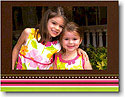 Holiday Photo Mount Cards by Boatman Geller - Grosgrain Brown