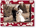 Holiday Photo Mount Cards by Boatman Geller - Blossom Red