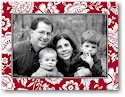 Holiday Photo Mount Cards by Boatman Geller - Savannah Red