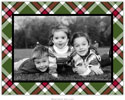 Digital Holiday Photo Cards by Boatman Geller - Ashley Plaid Moss