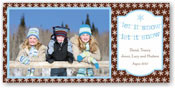 Boatman Geller Digital Holiday Photo Card - Banner Let it Snow