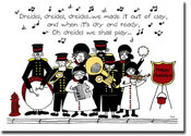 Non-Personalized Interfaith Holiday Greeting Cards by Just Mishpucha - Salvation Army Band