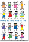 Non-Personalized Interfaith Holiday Greeting Cards by Just Mishpucha - Little Kids
