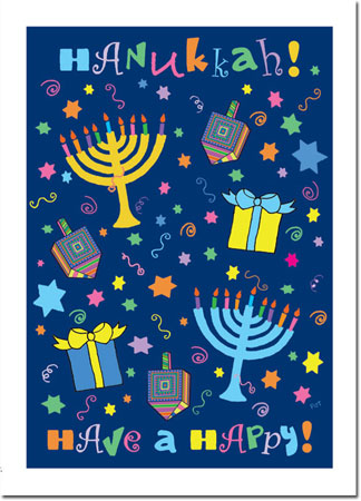 Hanukkah Greeting Cards by Just Mishpucha - Have a Happy