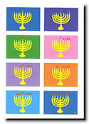Non-Personalized Hanukkah Greeting Cards by Just Mishpucha - Eight Days