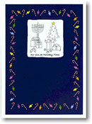 Non-Personalized Interfaith Holiday Greeting Cards by Just Mishpucha - Interfaith Picture Box