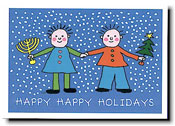 Interfaith Holiday Greeting Cards by Just Mishpucha - Kids