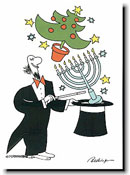 Interfaith Holiday Greeting Cards by Just Mishpucha - Magician