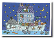 Interfaith Holiday Greeting Cards by Just Mishpucha - Noah's Ark