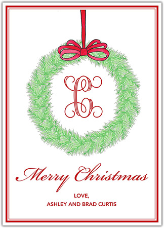 Holiday Greeting Cards by Kelly Hughes Designs (Winter Pine)